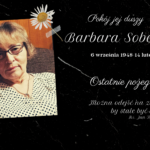 Żegnamy ś.p. Barbarę Sobecką